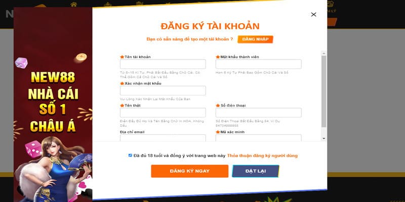 Tạo tài khoản game trong 3 phút