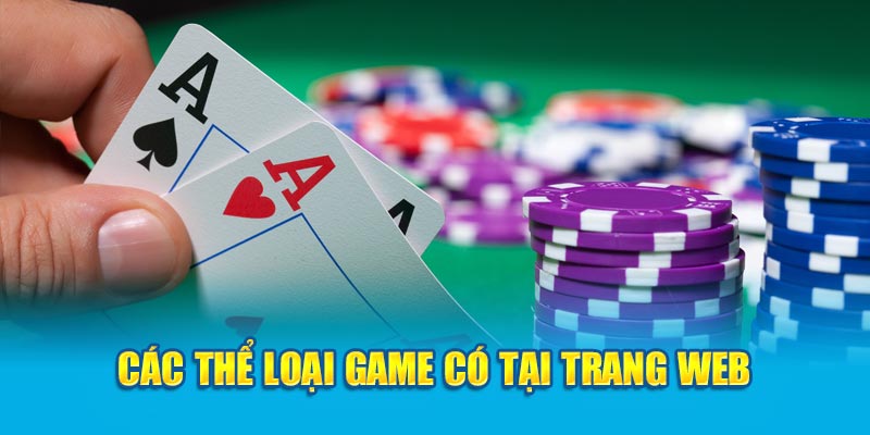 Giới thiệu các thể loại game bài đổi thưởng