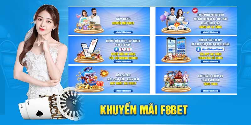 Khuyến Mãi F8bet – Cập Nhật Các Ưu Đãi Hot Nhất 2024
