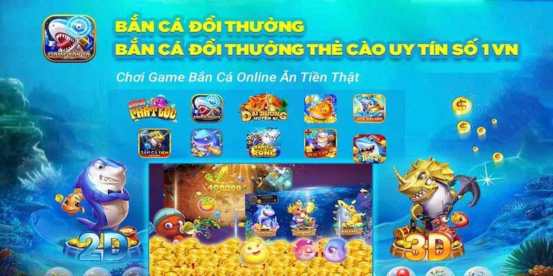 Hình thức chơi bắn cá đổi thưởng thẻ cào không còn xa lạ với game thủ
